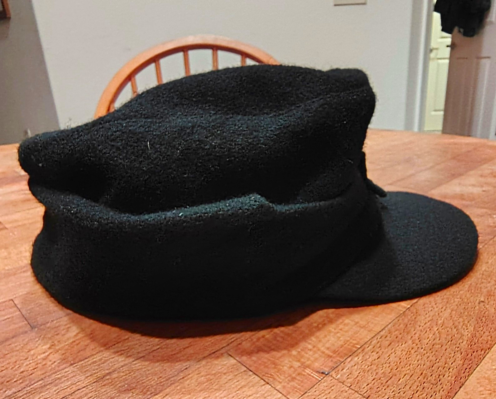 German Elite M43 Black Panzer Field Cap Size L/59