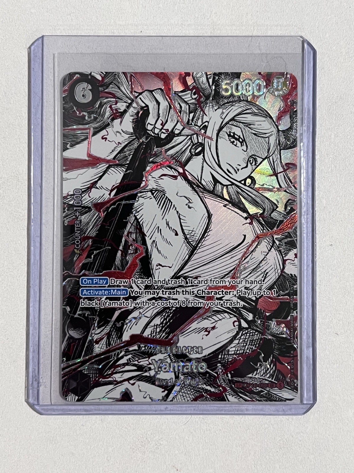 Yamato OP16-098 SP - The World\'s Strongest Warriors (OP17) Near Mint English