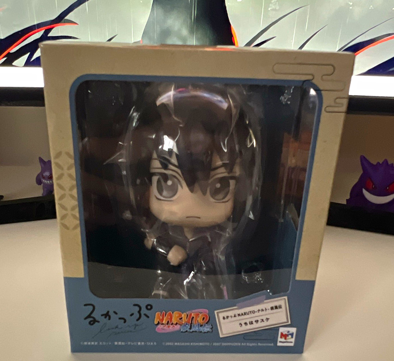 MegaHouse Look Up Series Sasuke Uchiha Naruto Shippuden Boxed Figurine