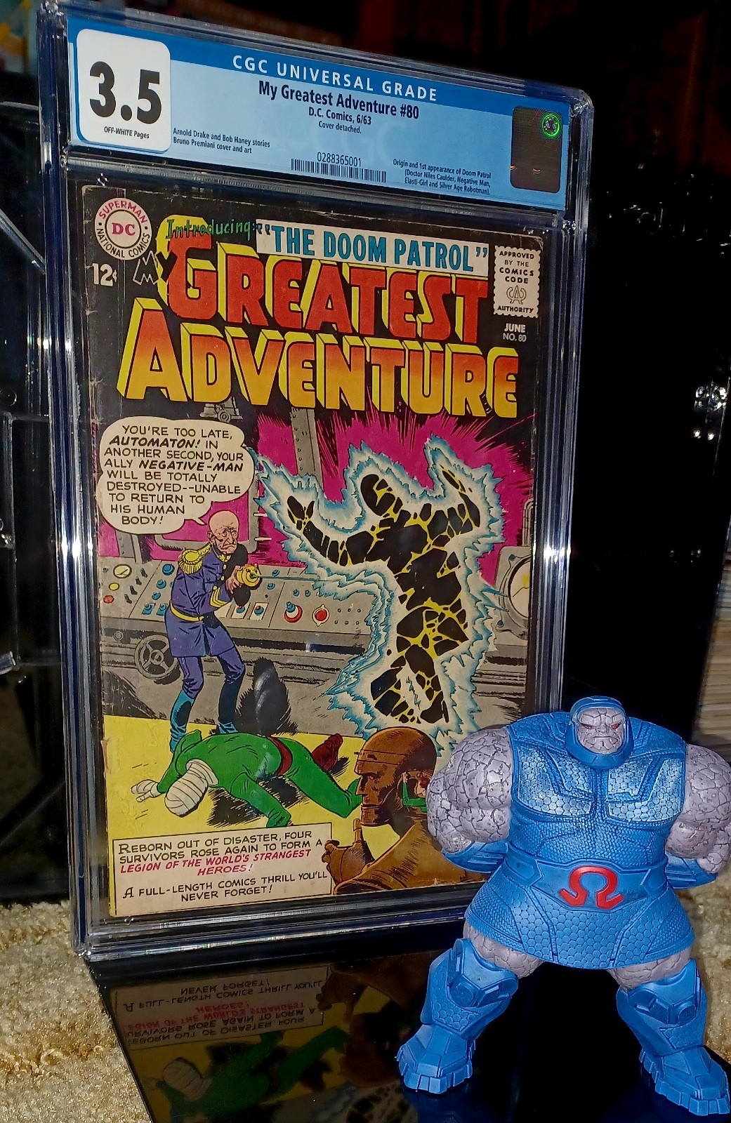 MY GREATEST ADVENTURE #80 CGC 3.5 DC Comics June 1963 FIRST APPEARANCE OF DP DCU