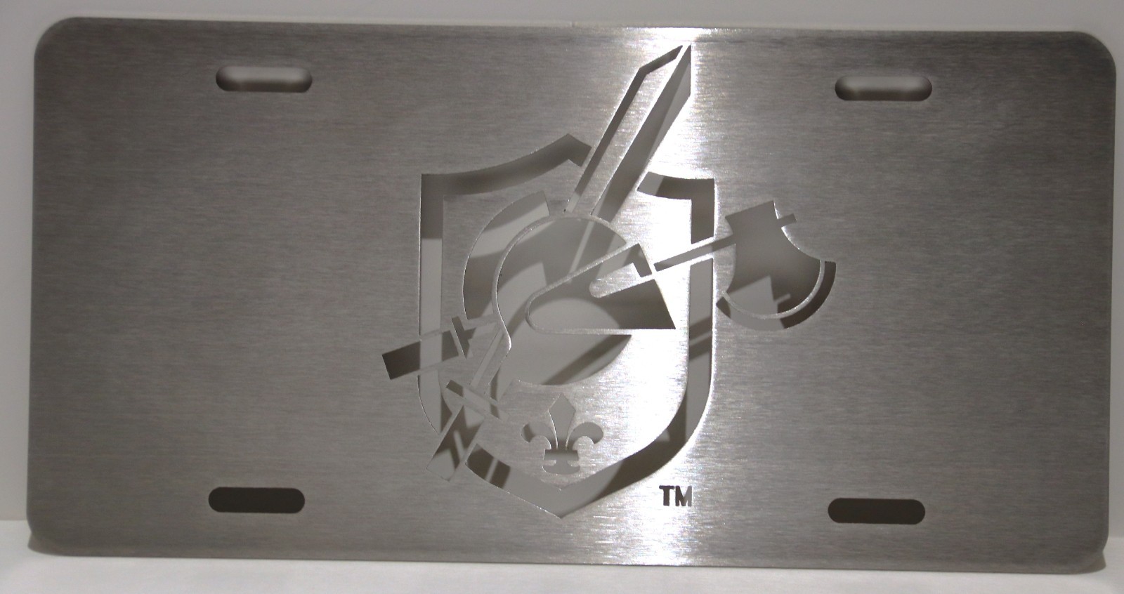 Knights Armament KAC  Stainless License Plate -  SUPER RARE - NEW