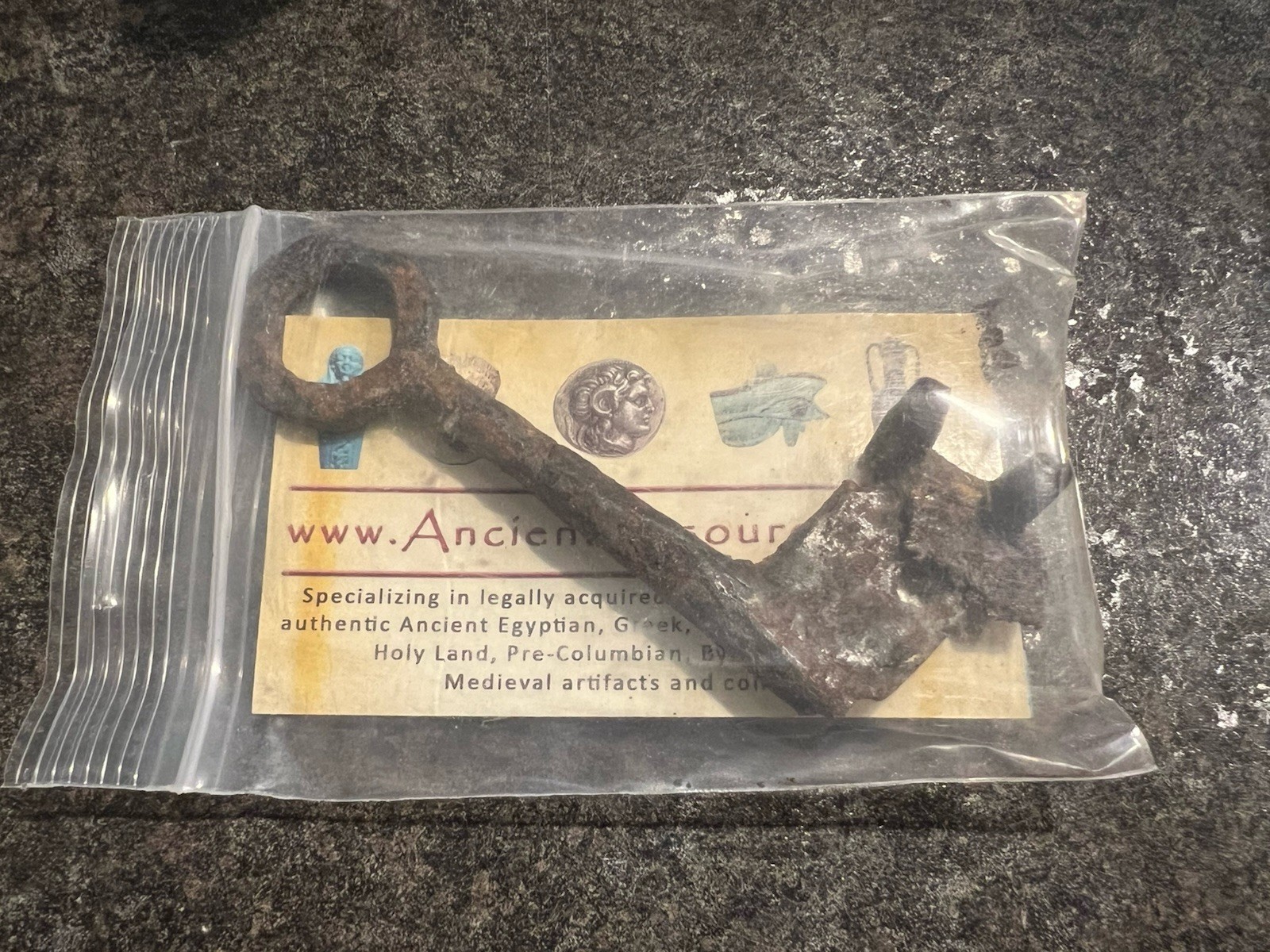 Viking Age Key Artifact Antique Vikings Treasure