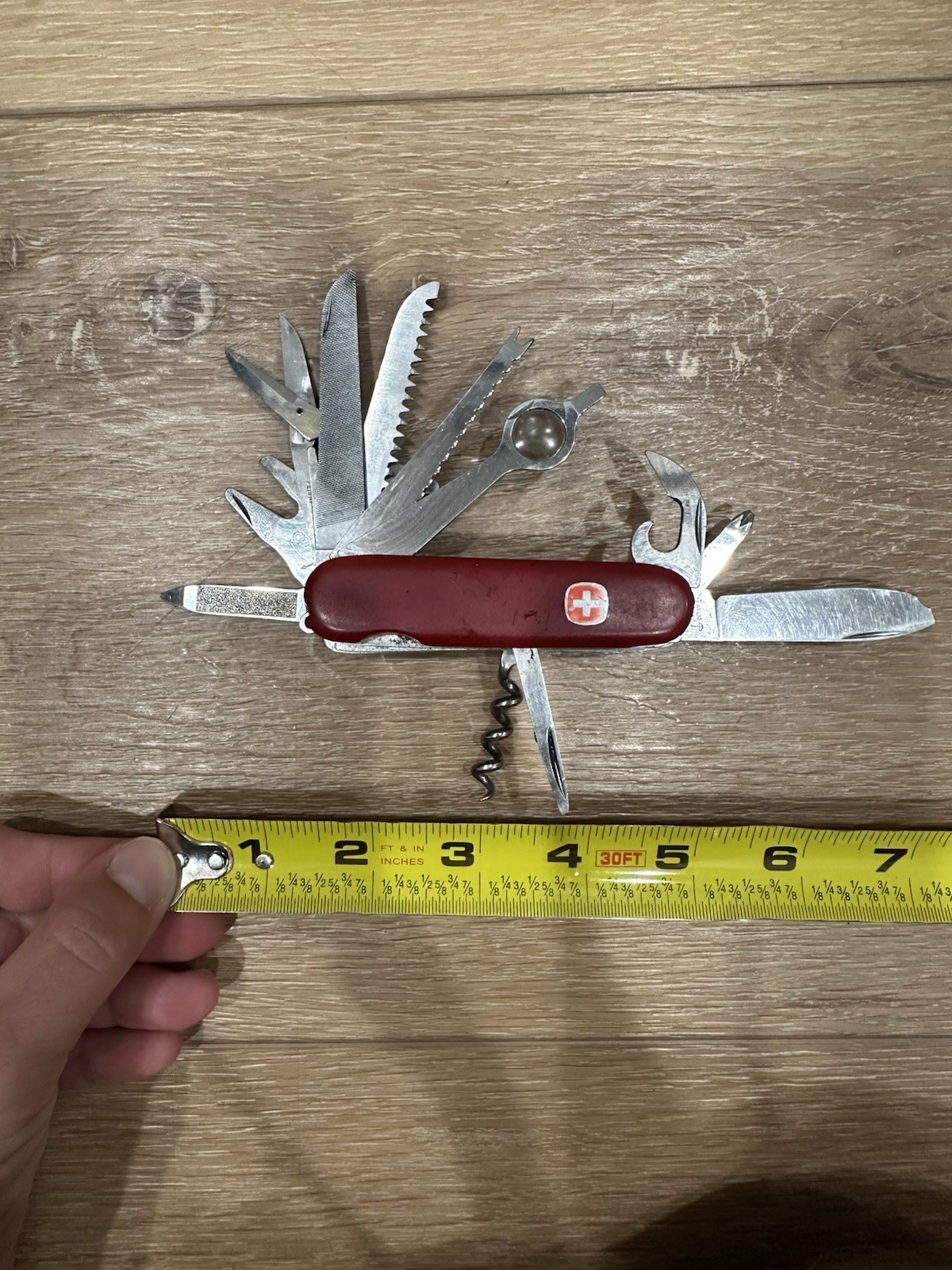 Wenger Delemont Champ Swiss Army Knife 85mm Parts Or Repair