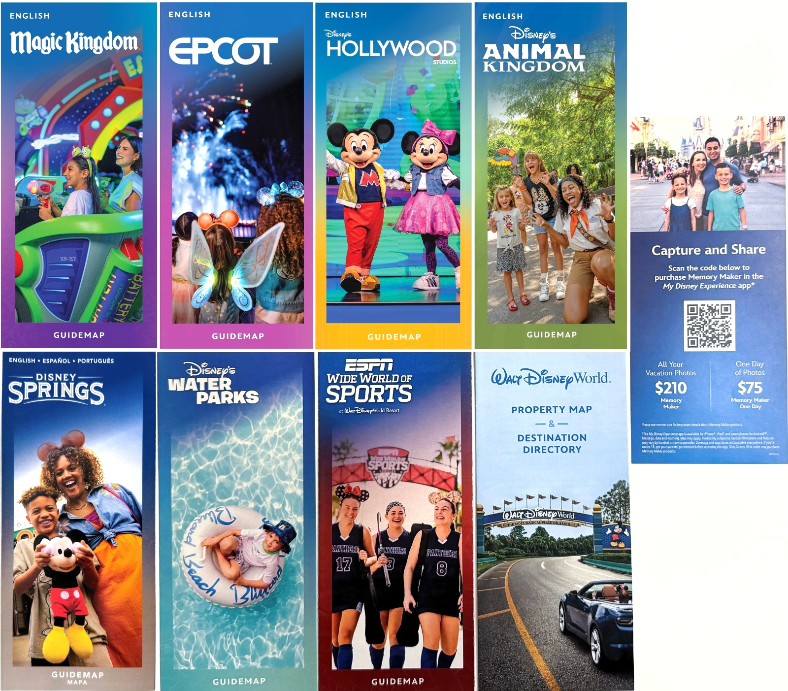 2026 Walt Disney World Theme Park Maps Guide Maps 9 Latest Park Maps WDW - New