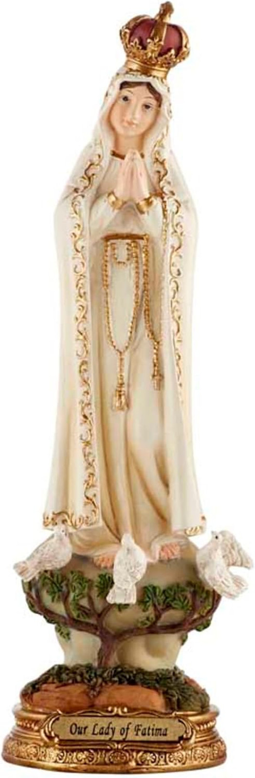 Avalon Gallery 100th Anniversary Edition Crowned Our Lady Fatima Figurine