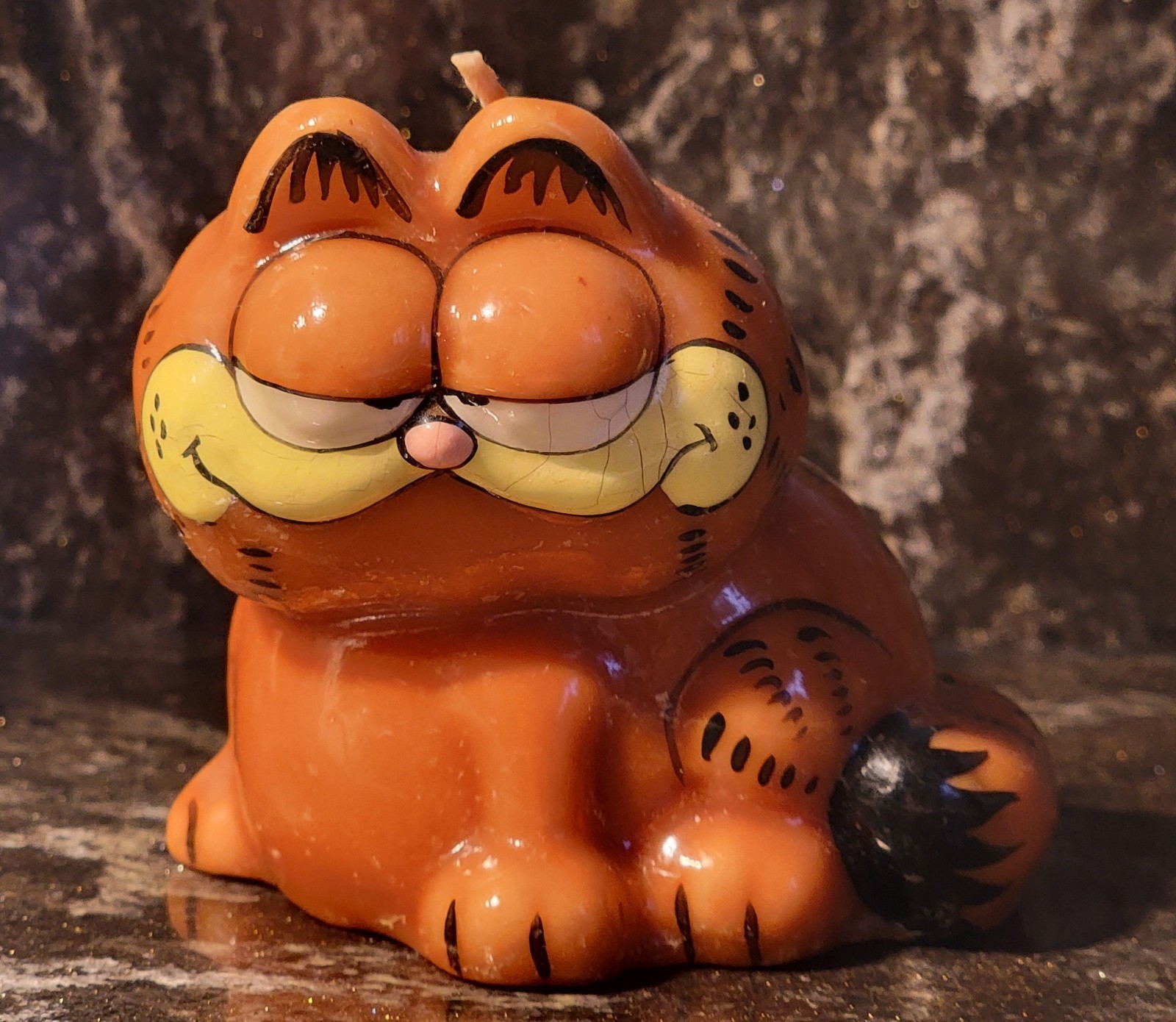 Vintage 1981 Garfield Candle by Enesco 