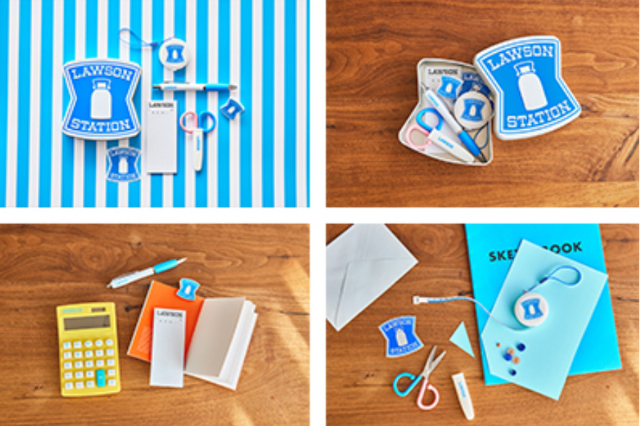 LAWSON OFFICIAL BOOK Lawson Stationery Set NEW JAPAN