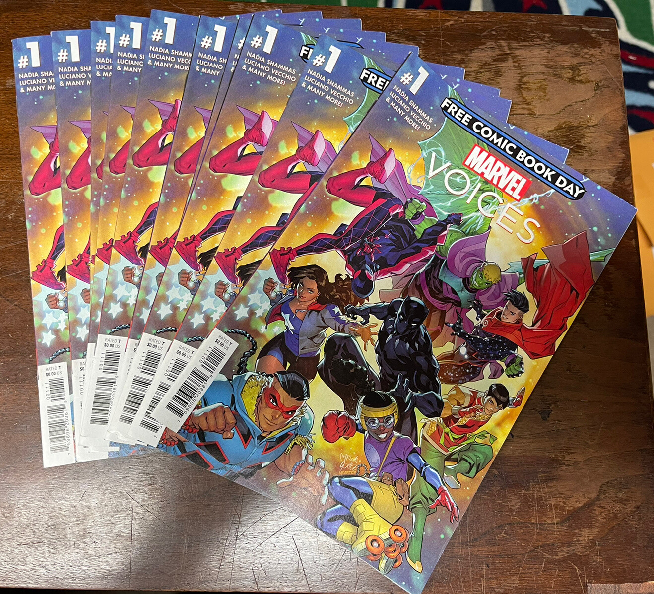 Marvel Voices #1 (2022 Marvel Comics) FCBD