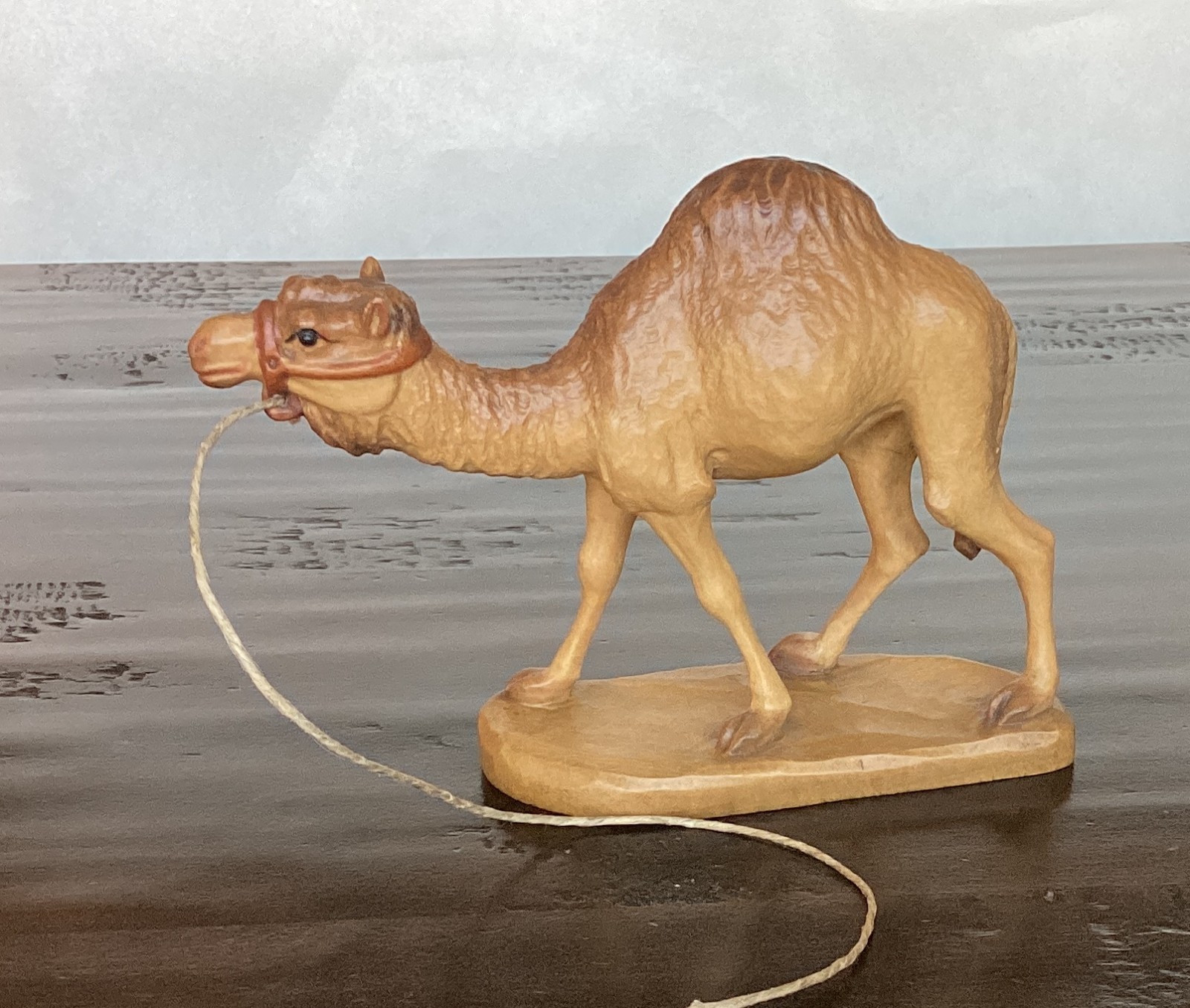 ANRI NATIVITY  CAMEL  WOODCARVING COULD GO WITH 3