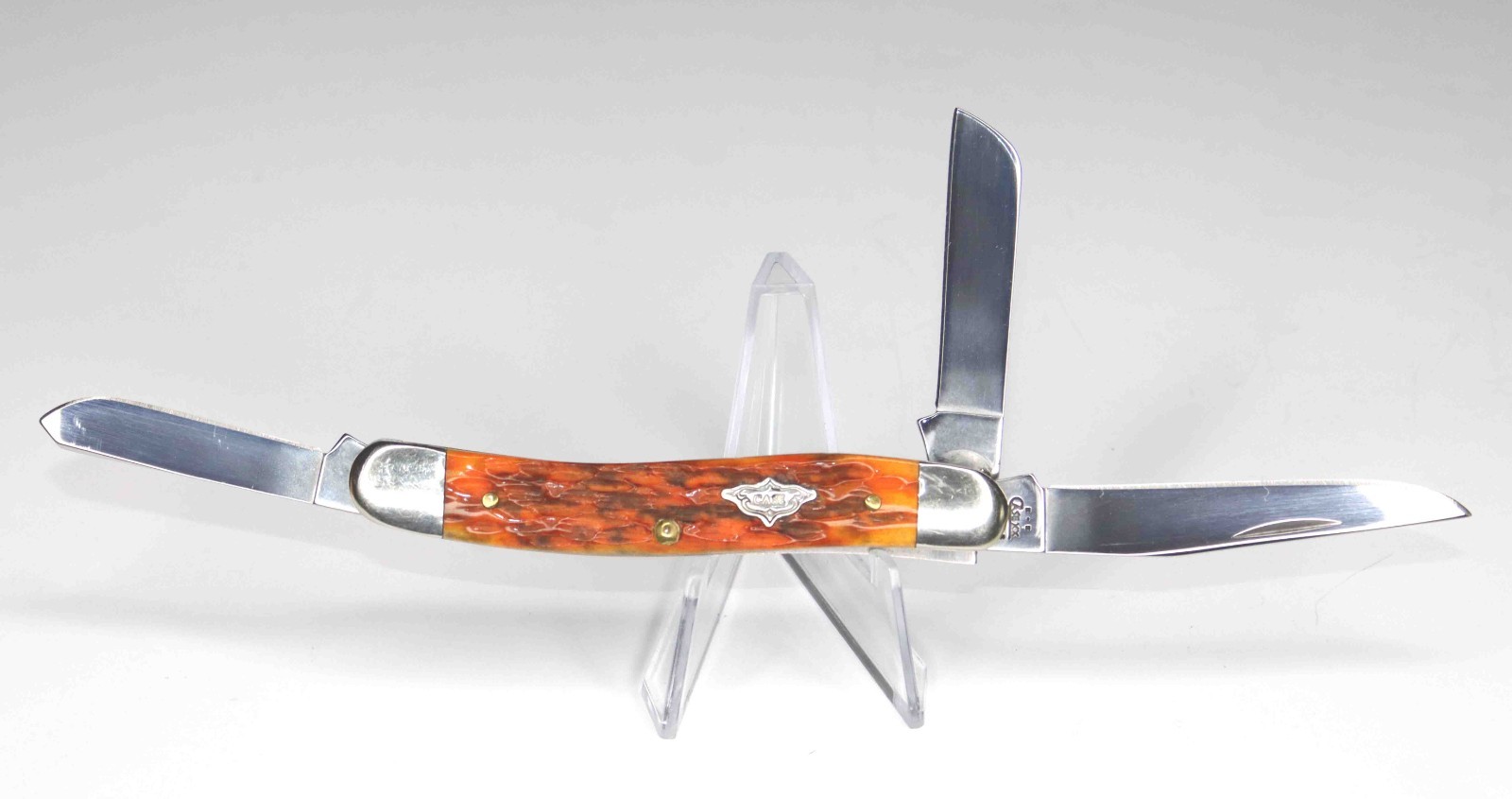 1991 Case XX 6318 HP SS Tested XX Stainless USA Stockman Pocket Knife