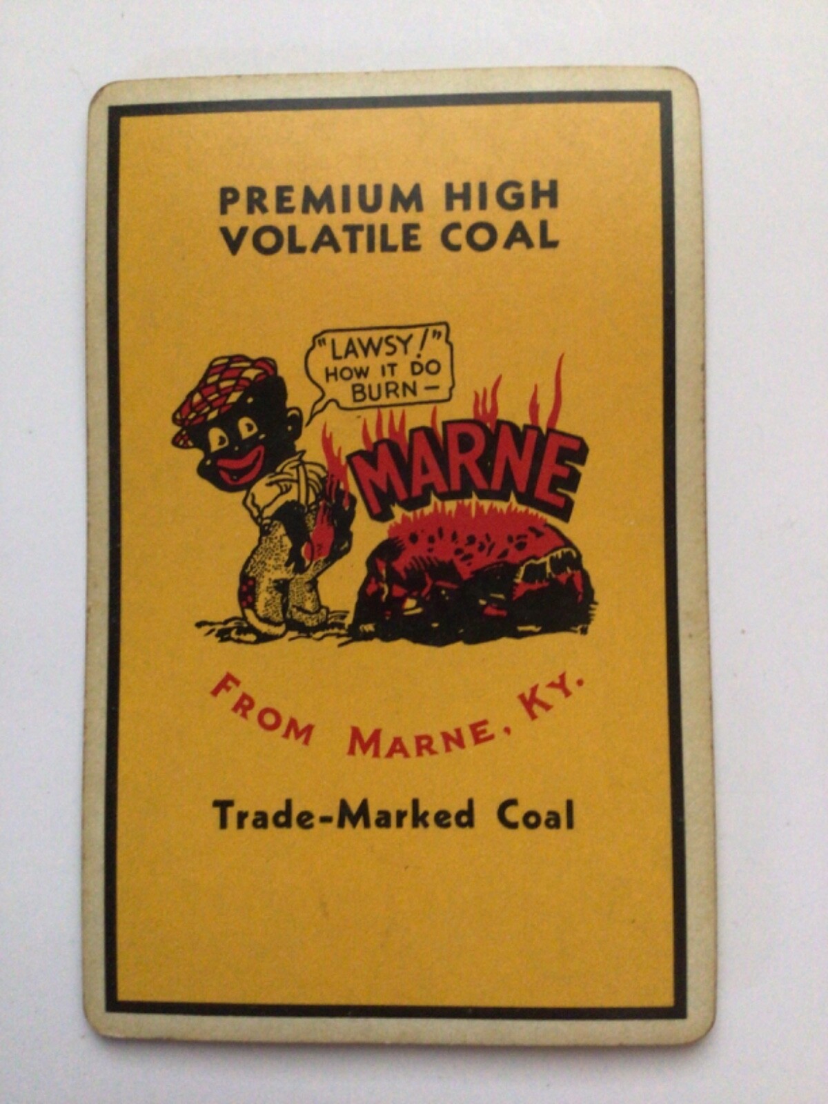 (4) Old Vintage Advertising Playing Cards,Brown & Bigelow