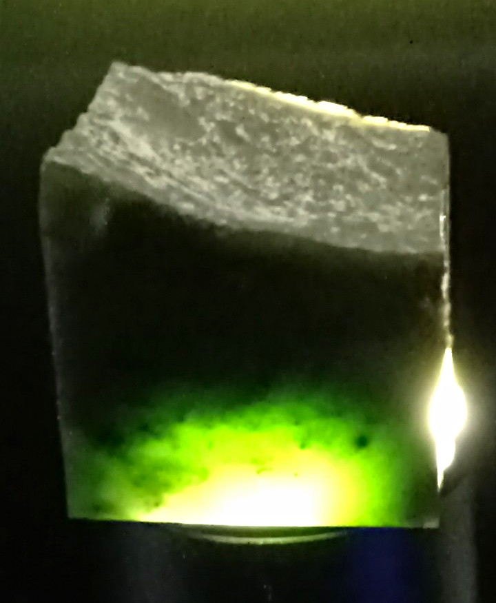 Green Jade from Wyoming 173 grams