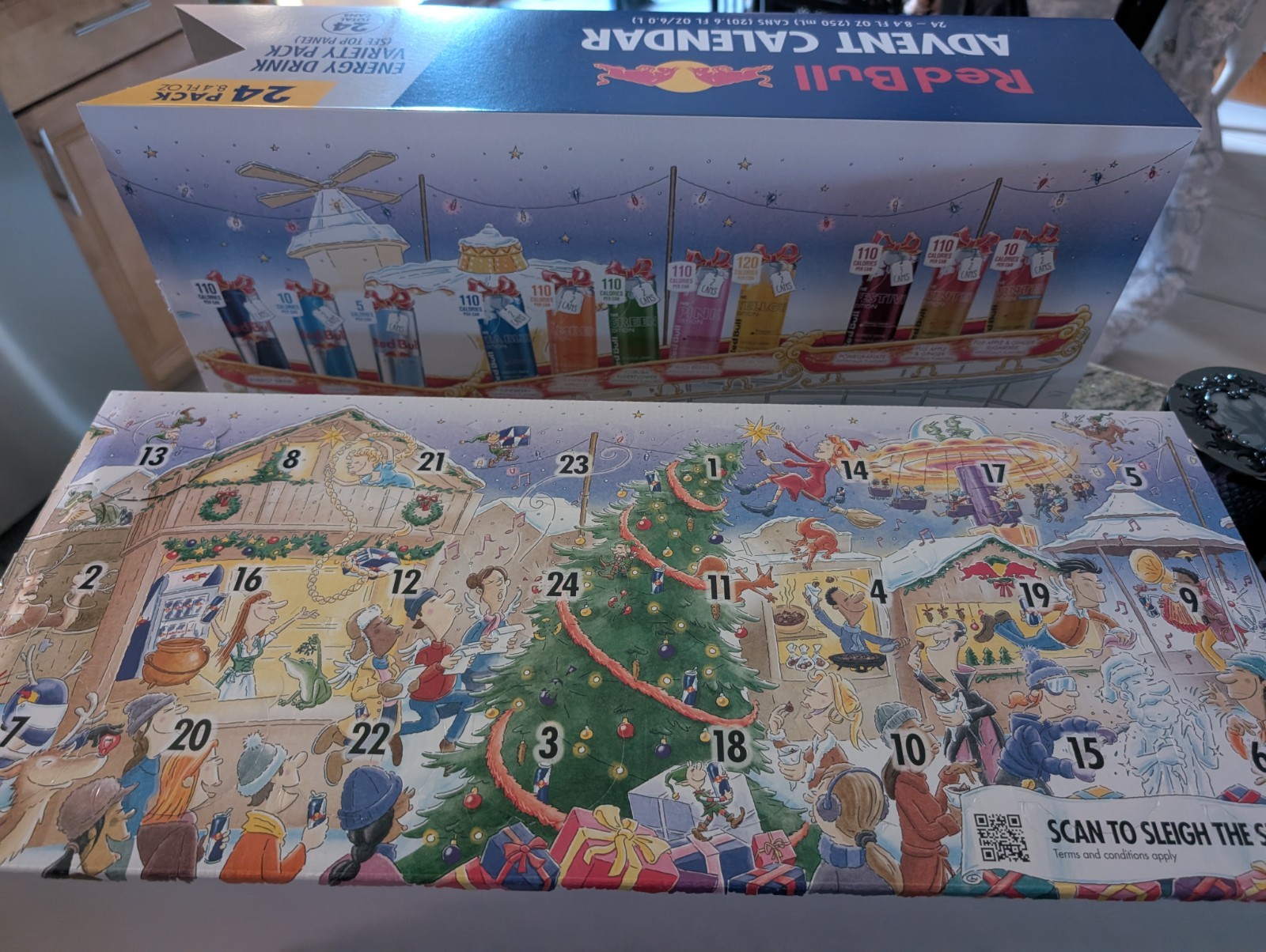 HTF Red Bull Advent Calendar 2025 IN HAND READY TO SHIP