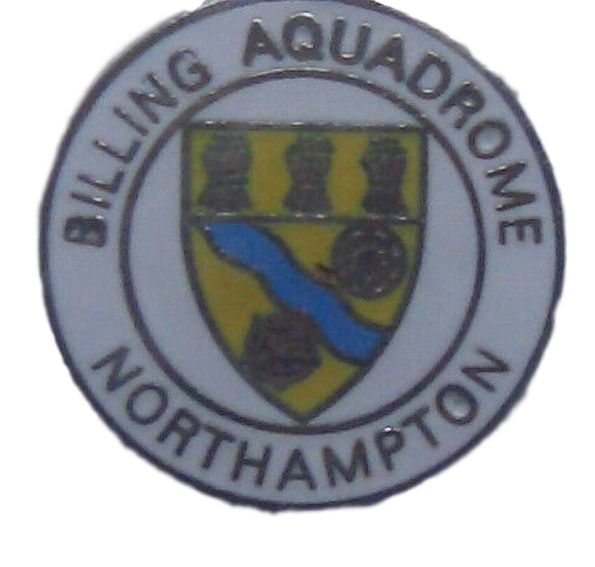 Northampton Billing Aquadrome Quality Enamel Lapel Pin Badge