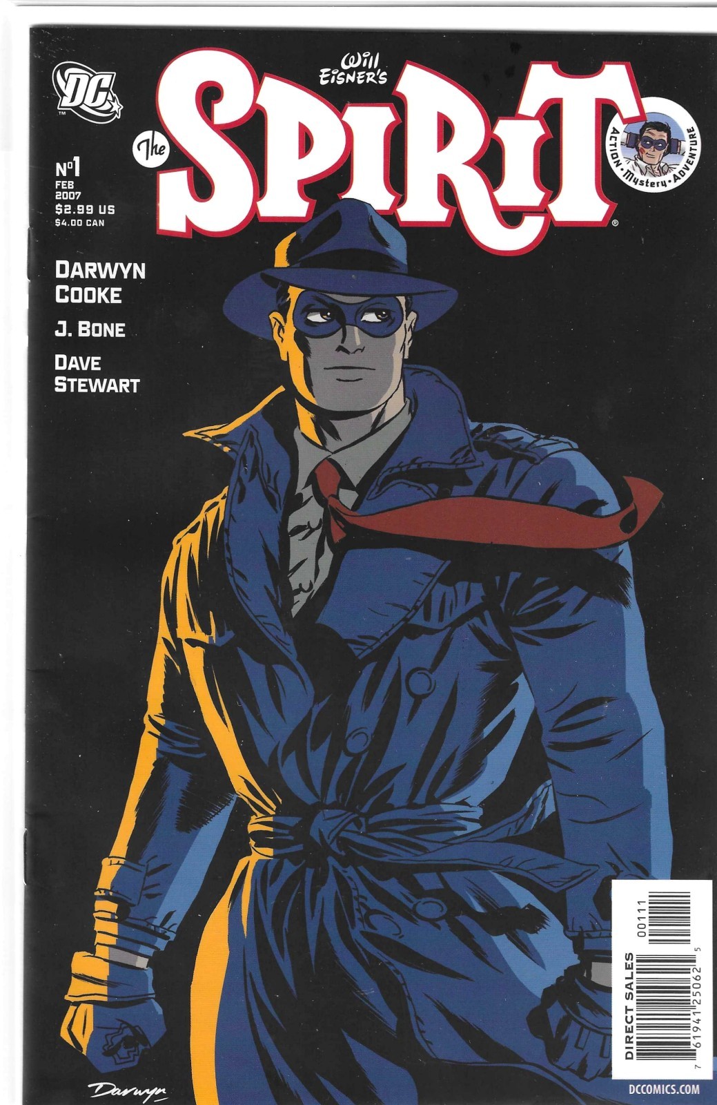 THE SPIRIT #1-12 DC COMIC BOOK WILL EISNER DARWYN COOKE J BONE DAVE STEWART 2006