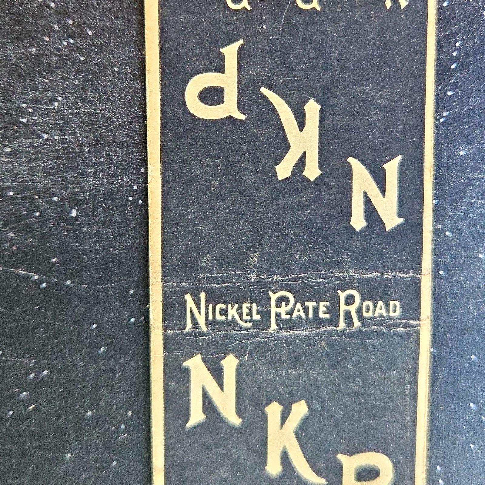 vintage Nickel Plate Road “NKP” railroad advertising matchbook cover