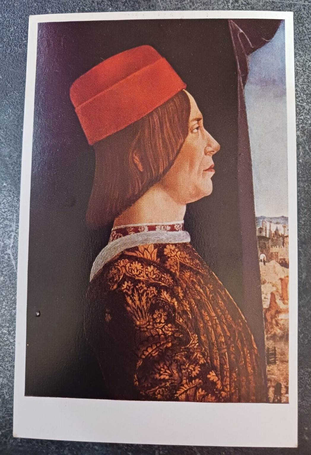 vtg postcard Ercole ROBERTI Giovanni Bentivoglio  art unposted