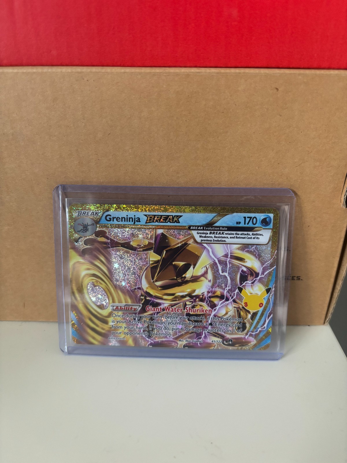Pokemon Greninja BREAK 41/122 30th Celebration Classic Collection Holo NM