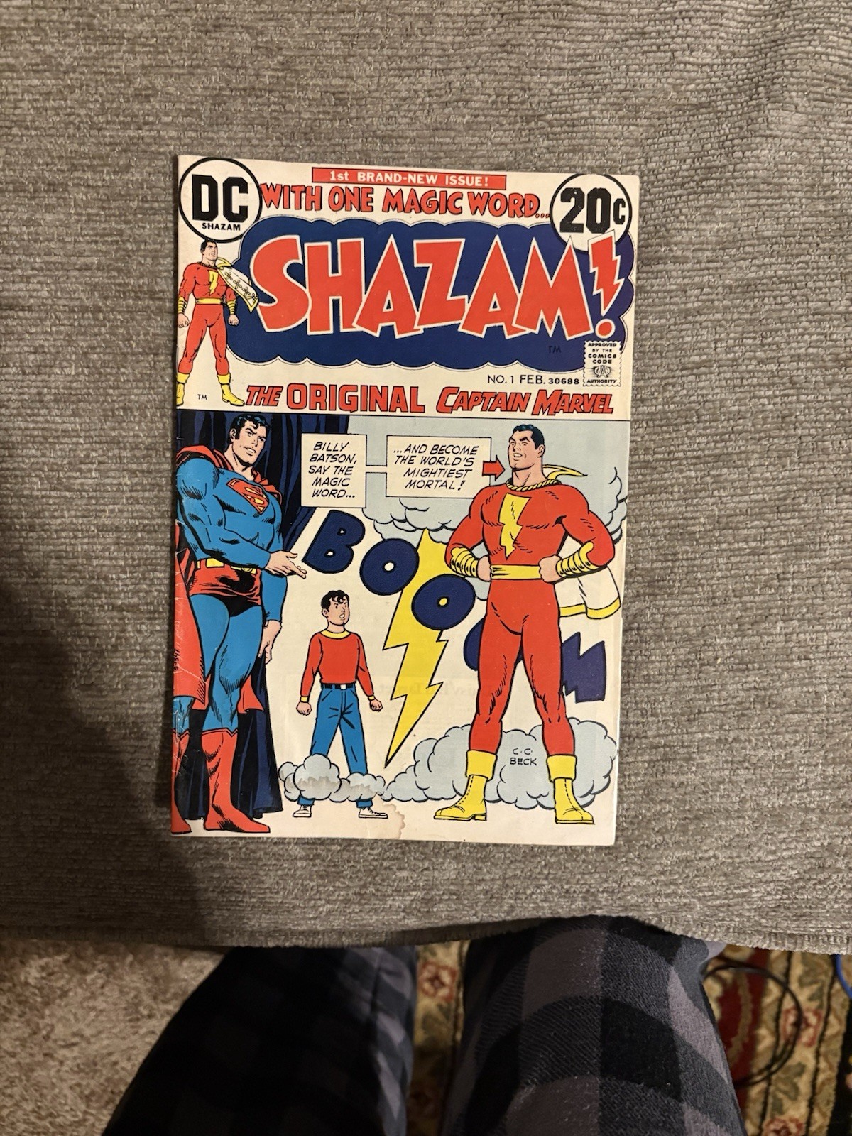 DC Shazam #1 1973 The Original Captain Marvel 