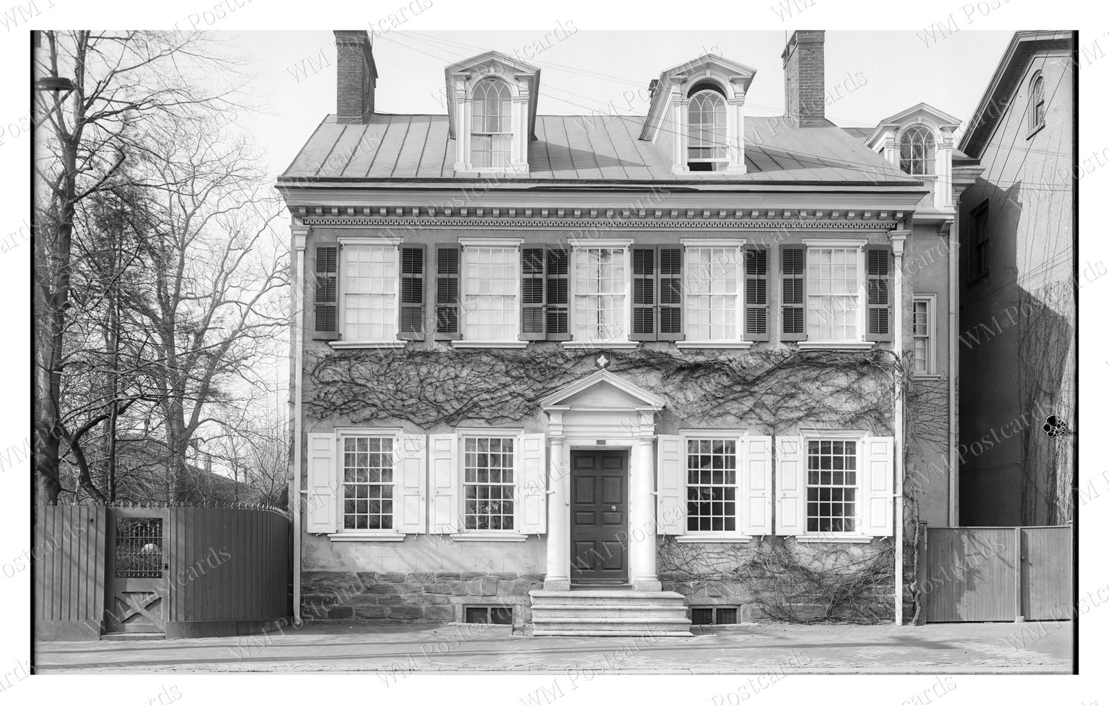 Philadelphia Pennsylvania circa 1900 Deshler-Morris House Standard Postcard