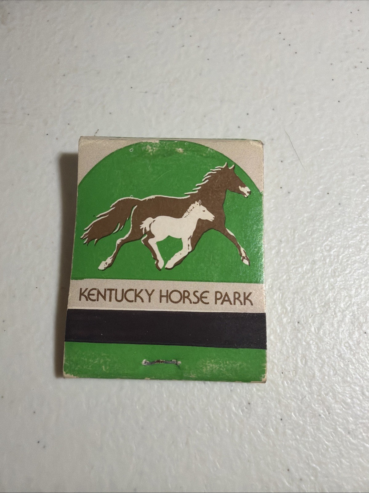 Kentucky Horse Park Vintage Book of Matches- Unstruck Matchbook