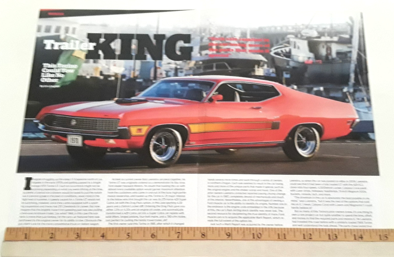 1970 FORD TORINO GT - ORIGINAL 2017 ARTICLE