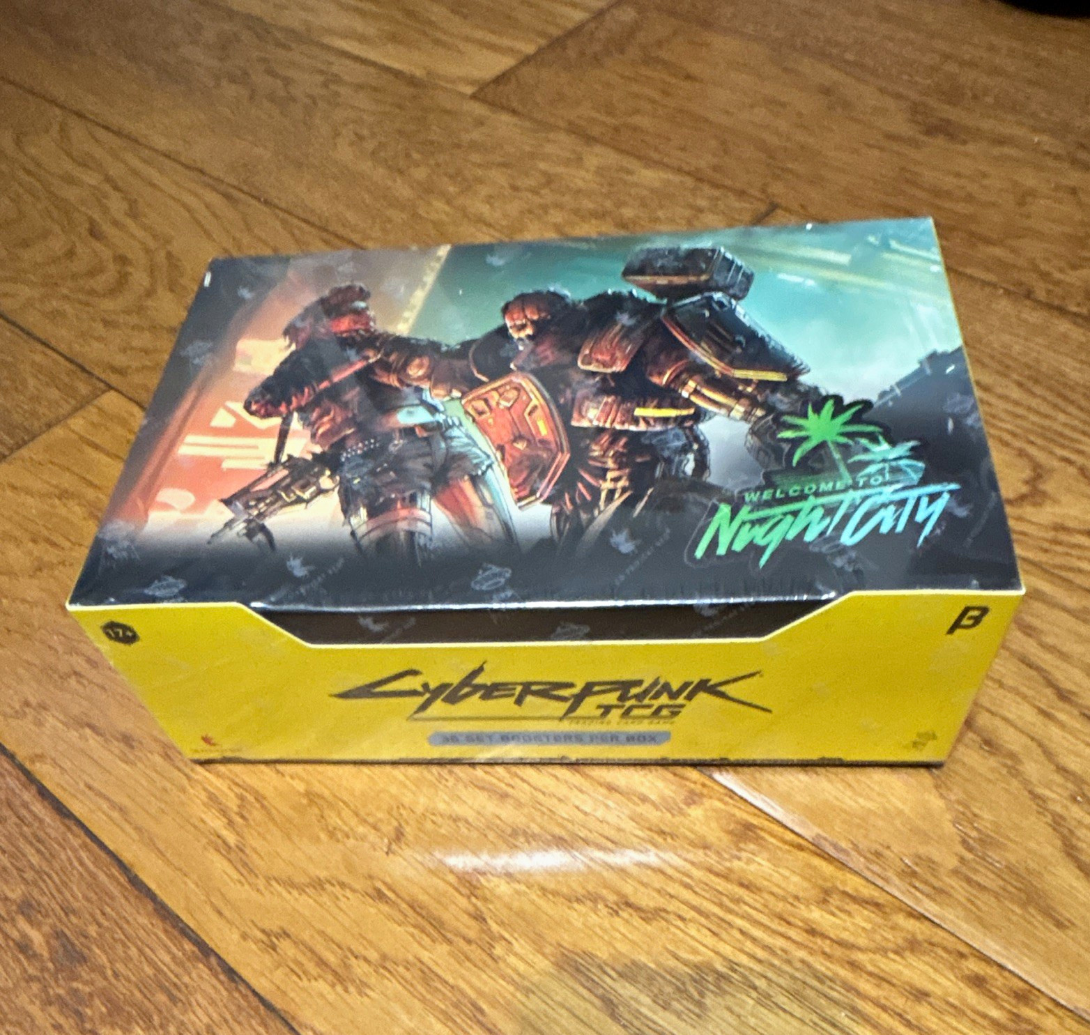 CD PROJEKT Red Cyberpunk 2077 TCG Welcome to Night City Collector Box Sealed KS