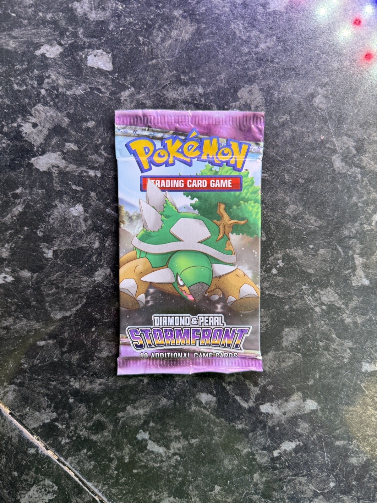 Stormfront Booster Pack Pokemon Diamond & Pearl Torterra En 2008 SEALED