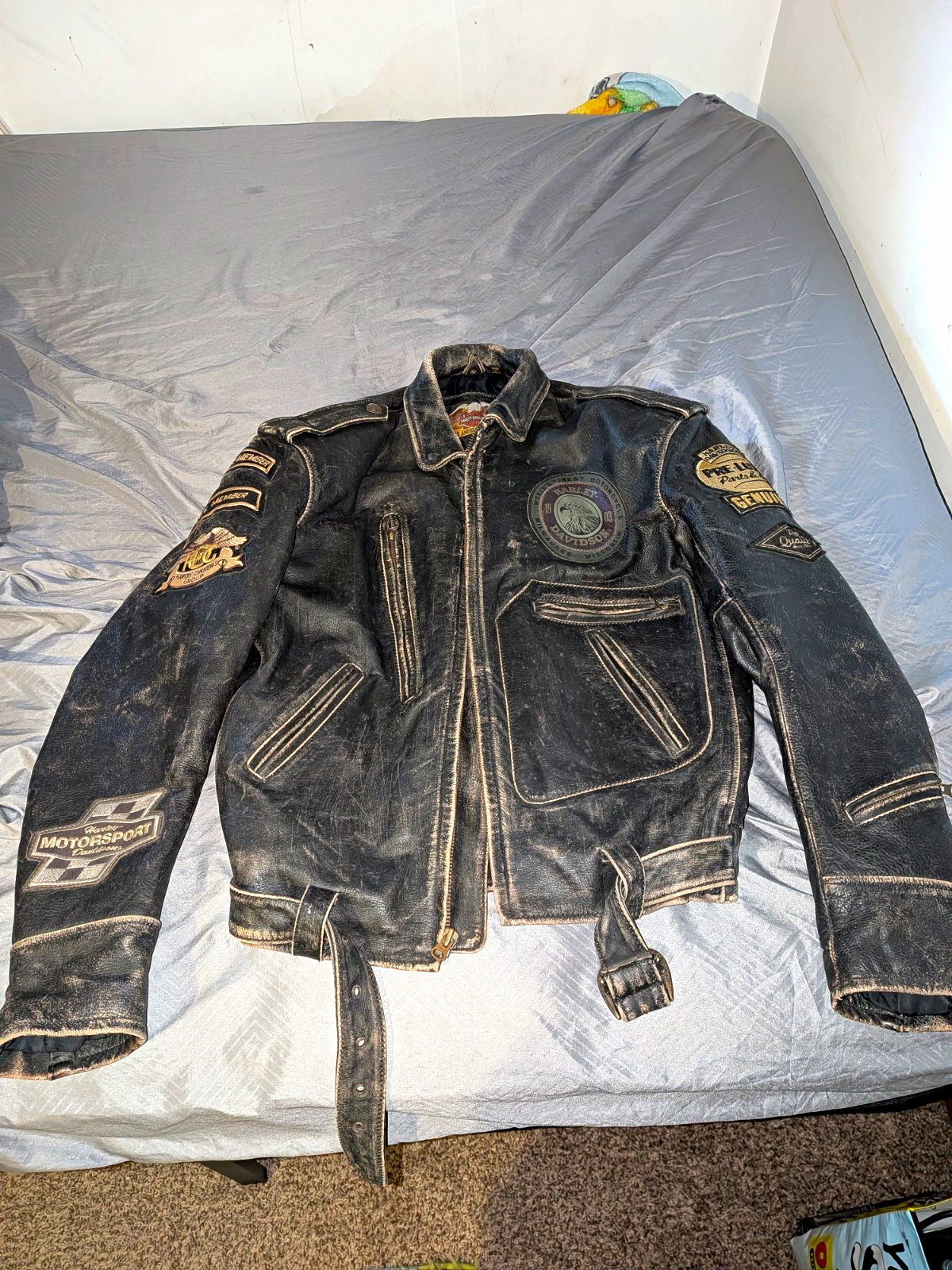 Vintage 90s Womens Harley Davidson Jacket And Chaps Combo