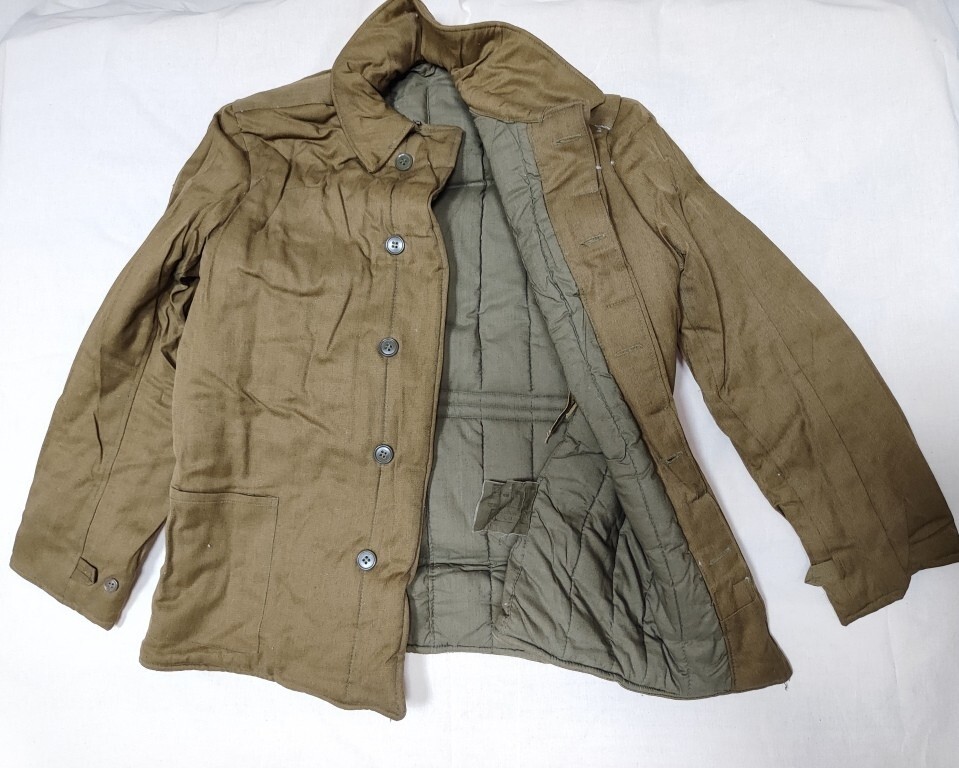 SOVIET Russian Army TELOGREIKA WW2 MILITARY WINTER JACKET FUFAIKA VATNIK 50-4