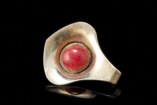 VINTAGE ALTON MODERN STONE 925 STERLING SWEDEN PENDANT A50797