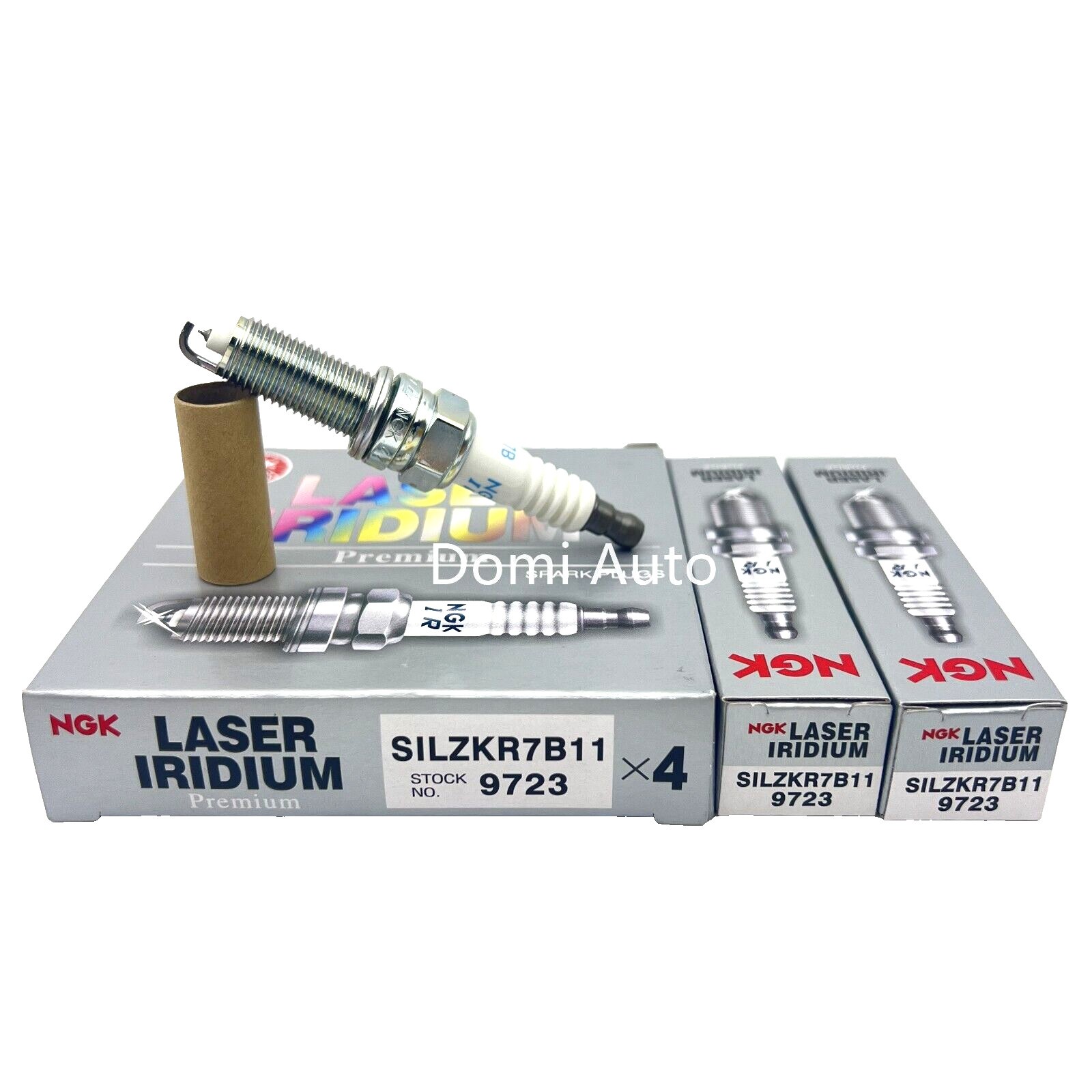 For Set of 6 NGK 9723 Spark Plugs-Laser Iridium SILZKR7B11 1884611070-Free Ship