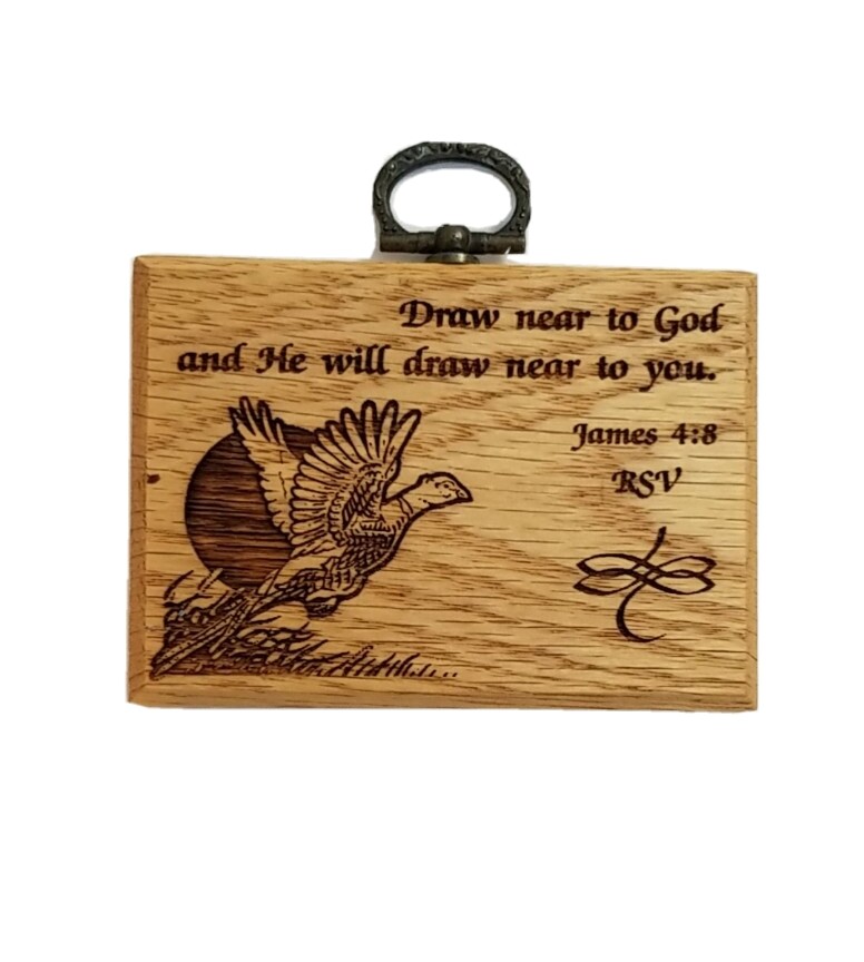 Small Wood Plaque Northwestern Products \