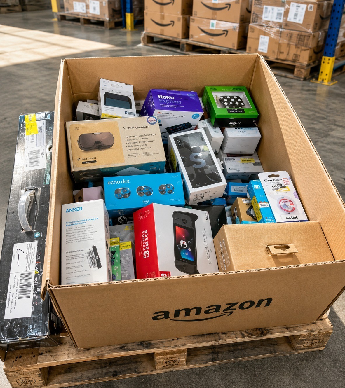 Amazon NEW Liquidation Merchandise - Overstock Retail Products