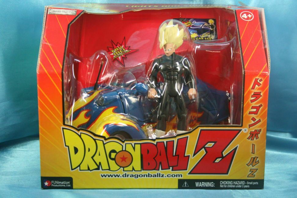 FUNimation Jakks Pacific Dragonball Z 668 3-Wheel Car SS Son Gohan Figure Set