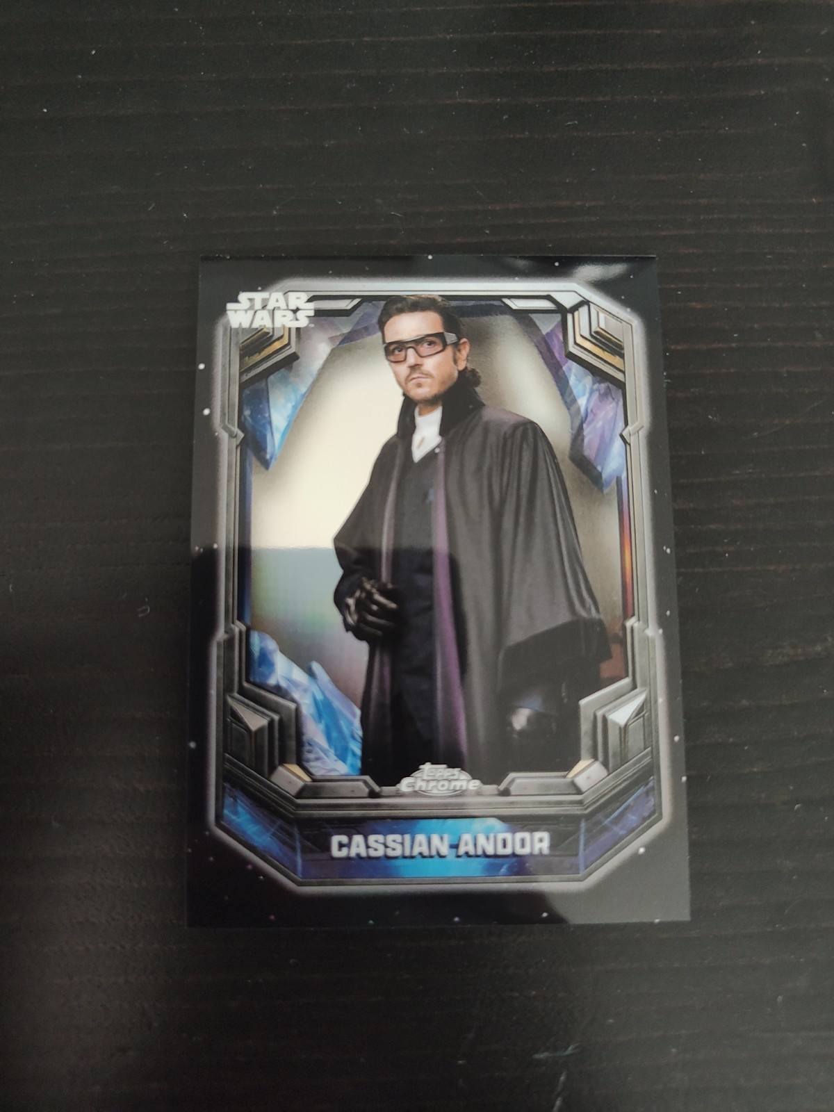 2026 Topps Chrome Star Wars Cosmic Crystals #COS-27 Cassian Andor SSP 