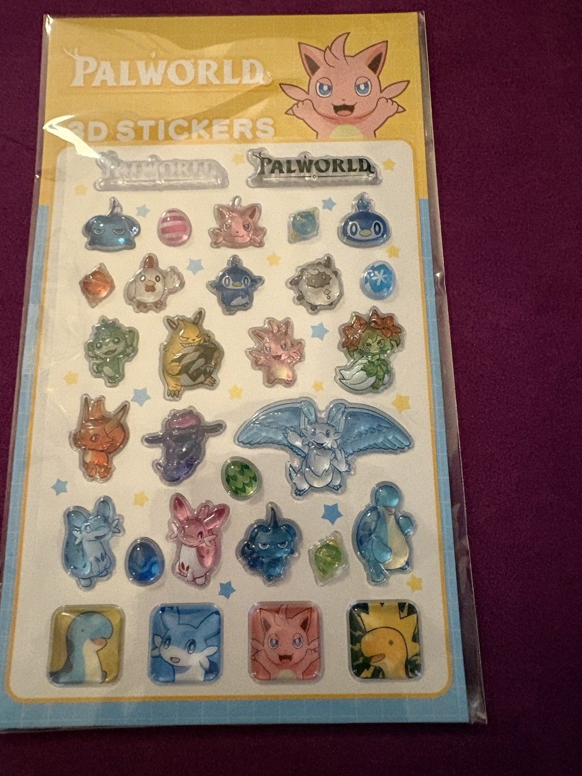 Palworld 3D Stickers TGS 2026