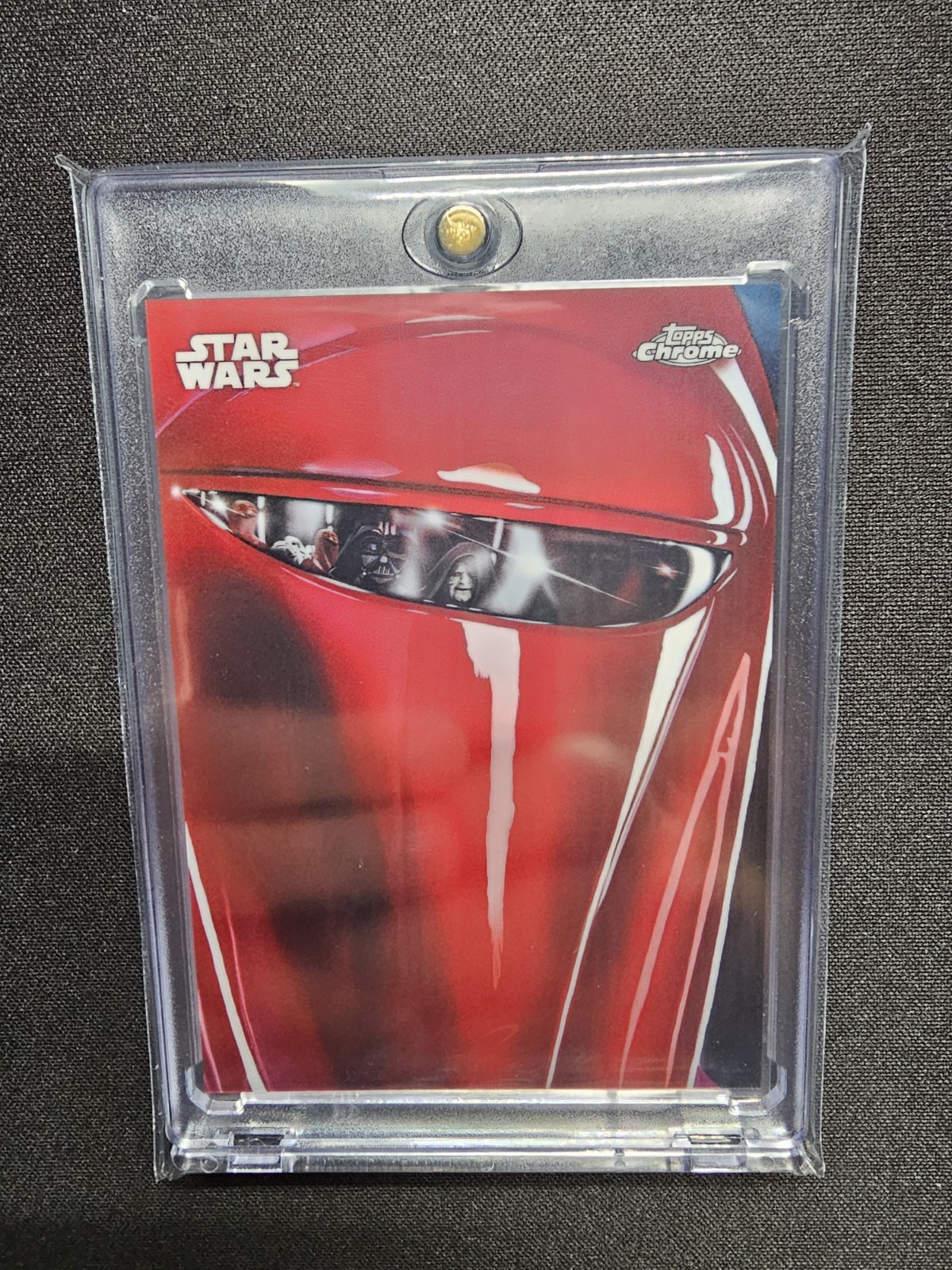 Topps Chrome 2026 Star Wars Reflections R-18 The Emperor\'s Arrival Crimson Guard