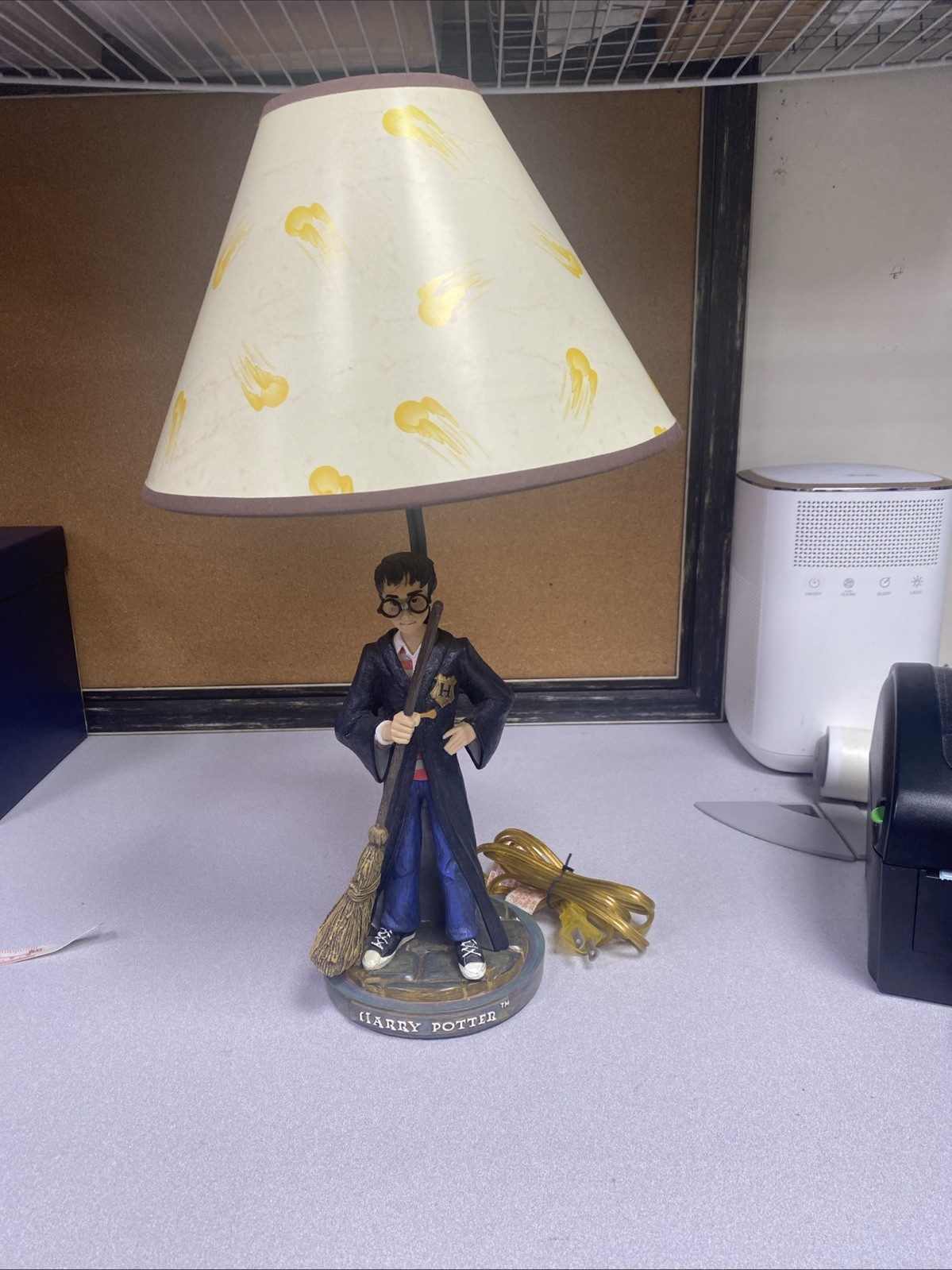 Vtg. 2002 Harry Potter Table Lamp