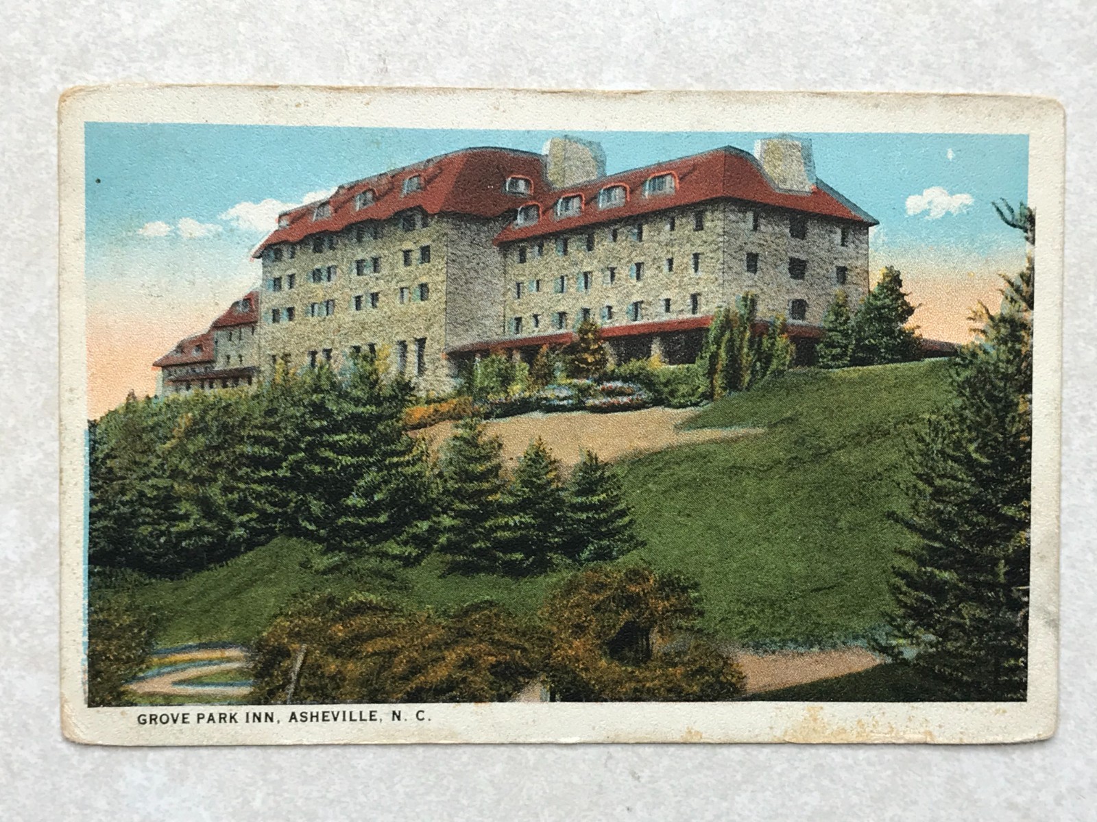 N574 Vintage Postcard Grove Park Inn, Asheville North Carolina NC