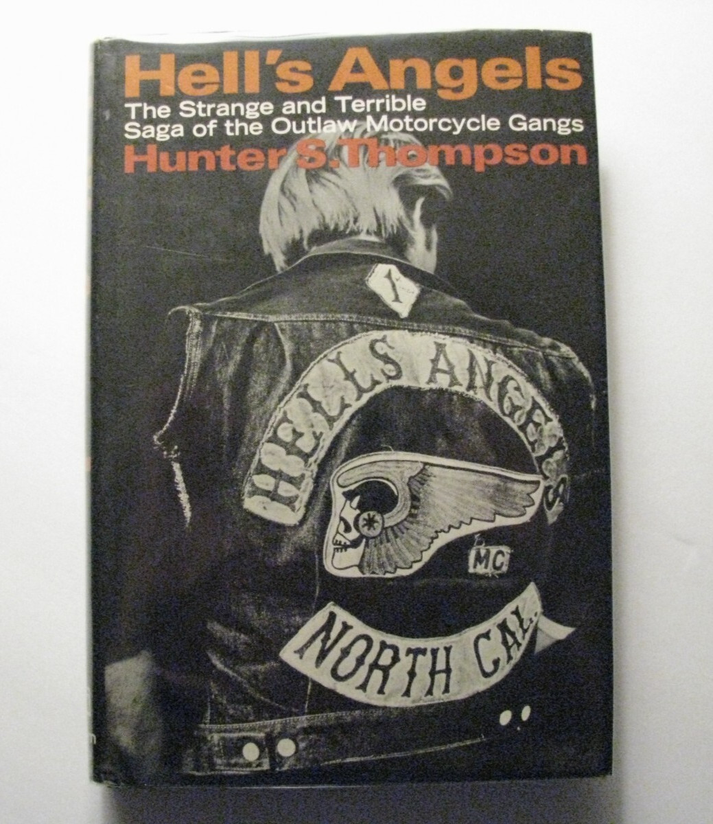*HUNTER S. THOMPSON 1967 *HELL’S ANGELS* SIGNED - SONNY BARGER (1938-2022)*
