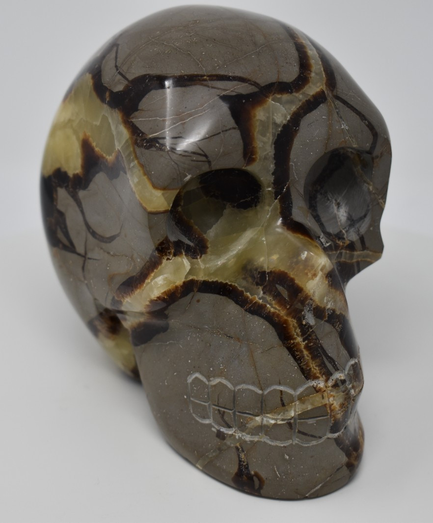 Septarian Carved Skull 2091 grams (4 lb 9.8 oz)
