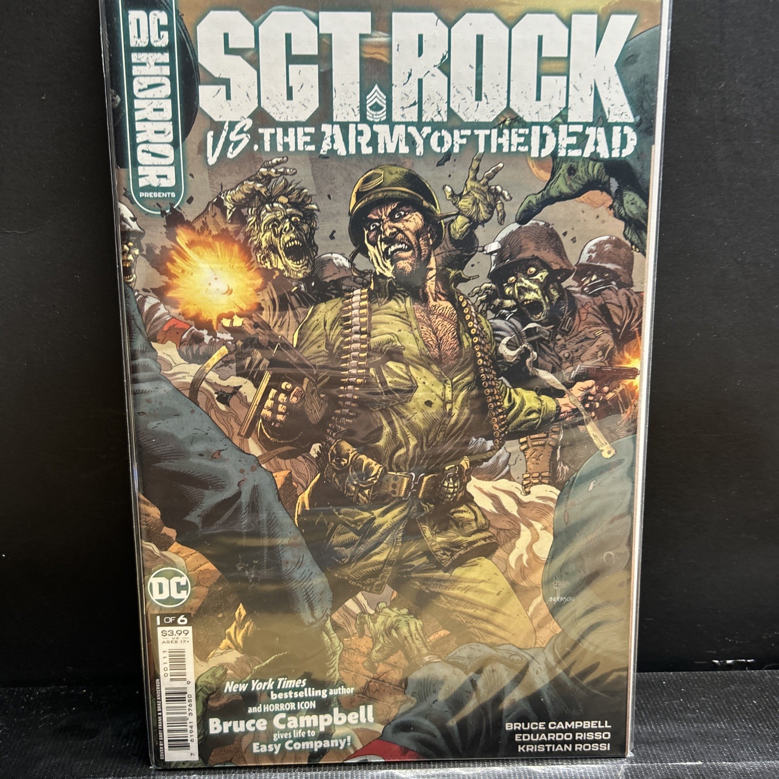 Sgt Rock vs The Army of the Dead #1 DC Horror Comics 2022