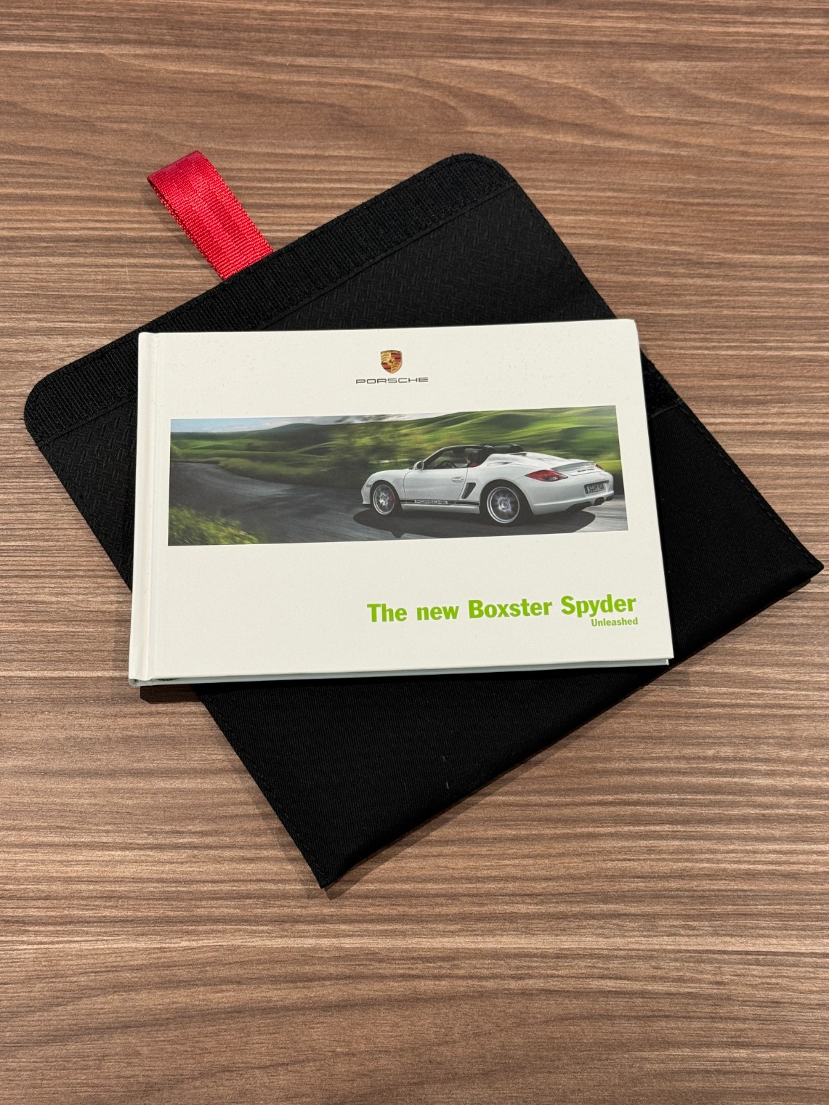 Original Porsche factory sales brochure for the 2010 Porsche Boxster Spyder