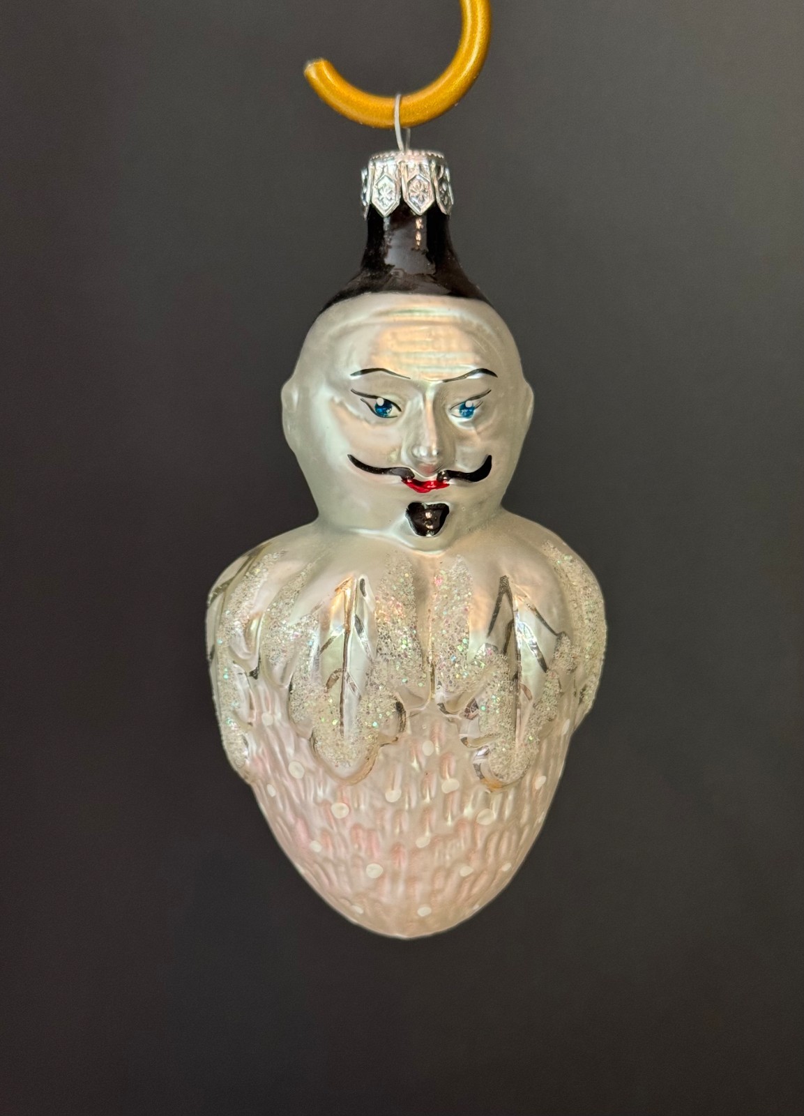 Vintage Christopher Radko PIERRE WINTERBERRY Christmas Ornament 1992 French