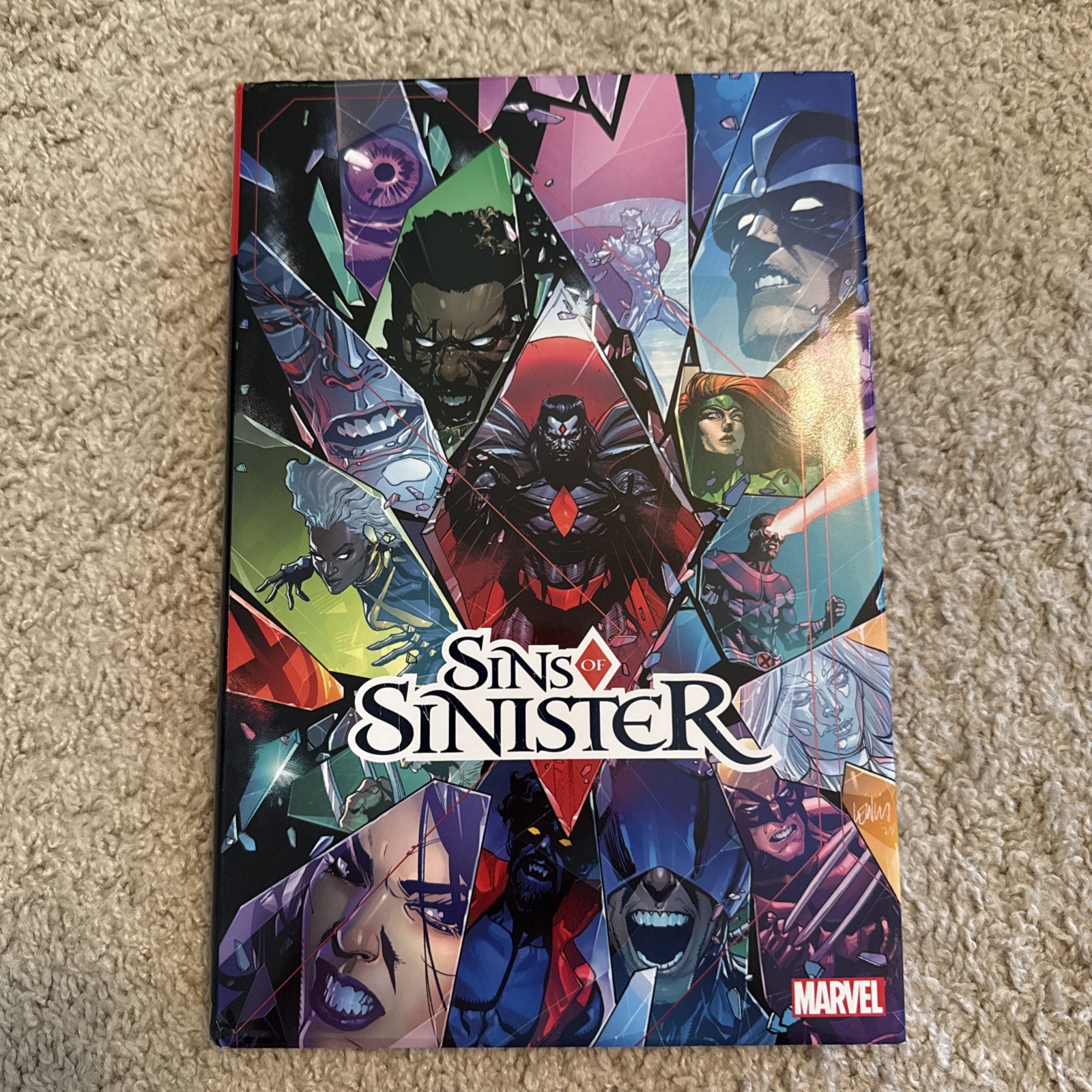 X-Men Sins of Sinister Deluxe OHC Hardcover Krakoa X-Men OOP Marvel Omnibus