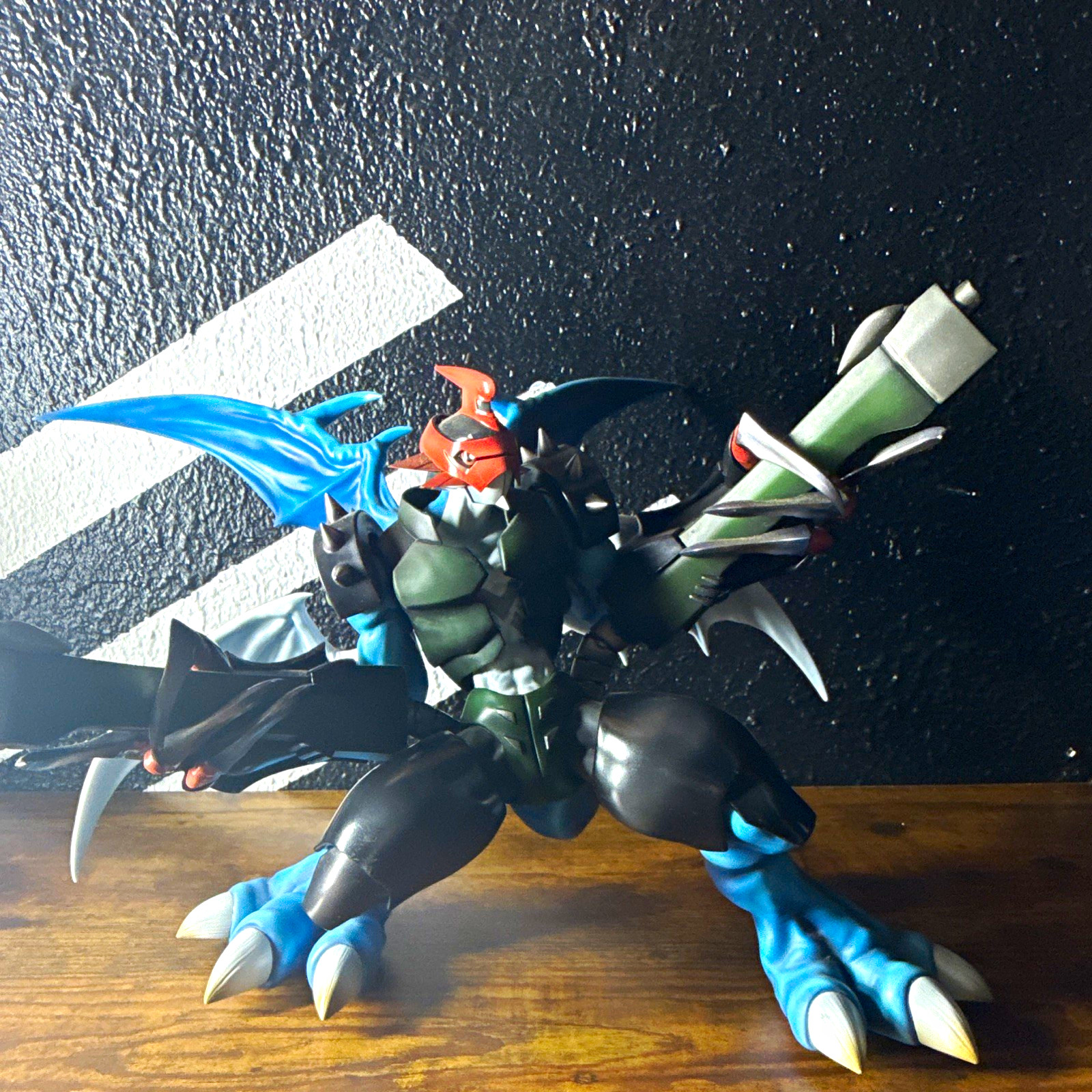 Paildramon Digimon Figure- Mega-house used no box