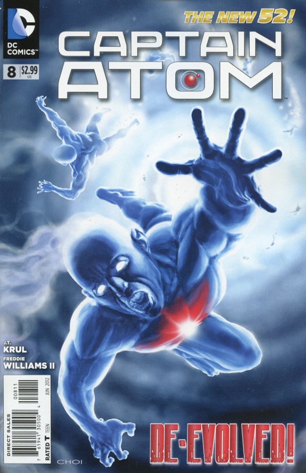 Captain Atom #8 Comic Book 2012 New 52 - DC 