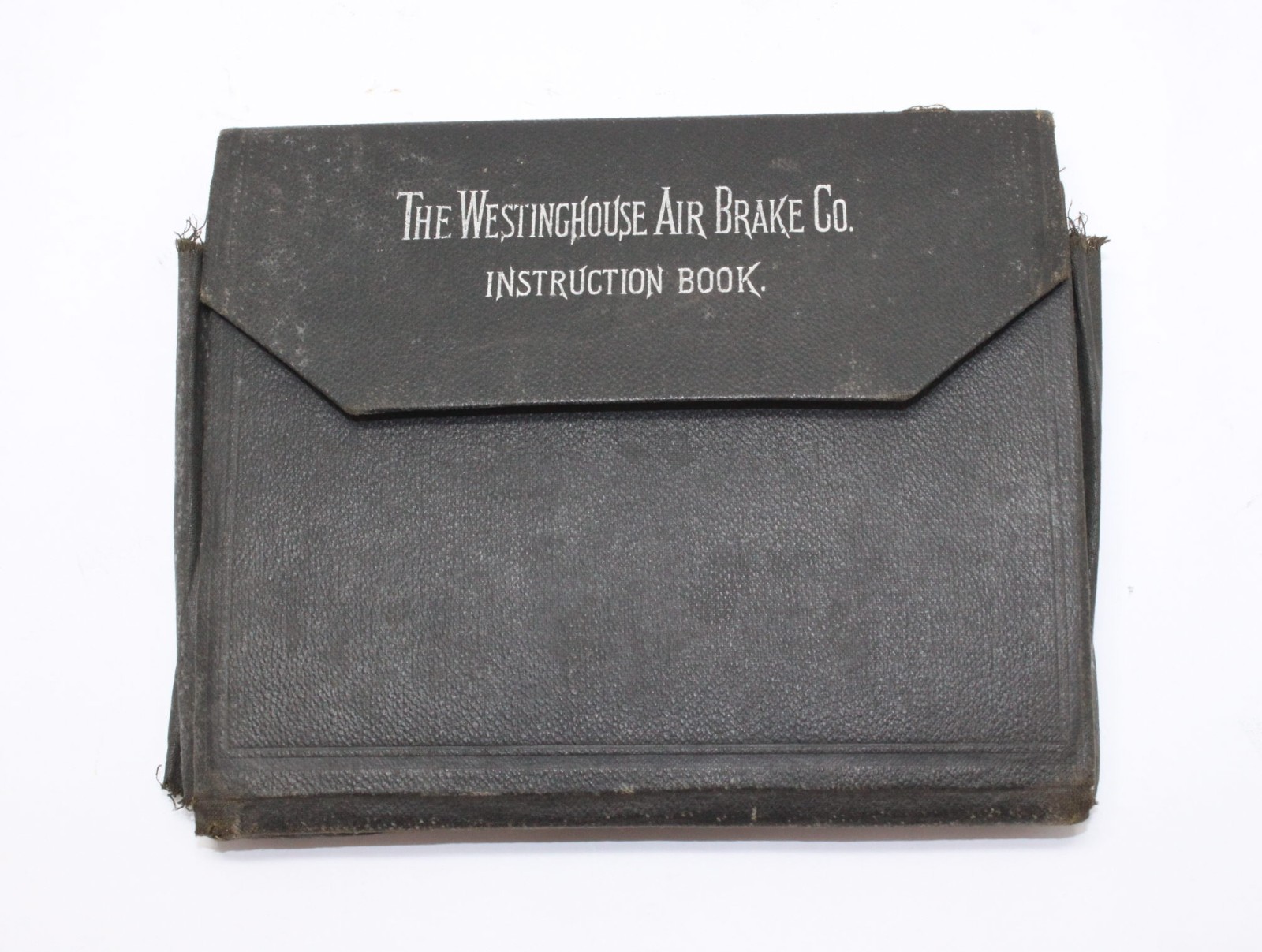Antique 1895 Westinghouse Air Brake Co. Book w/ Loose Papers Diagrams
