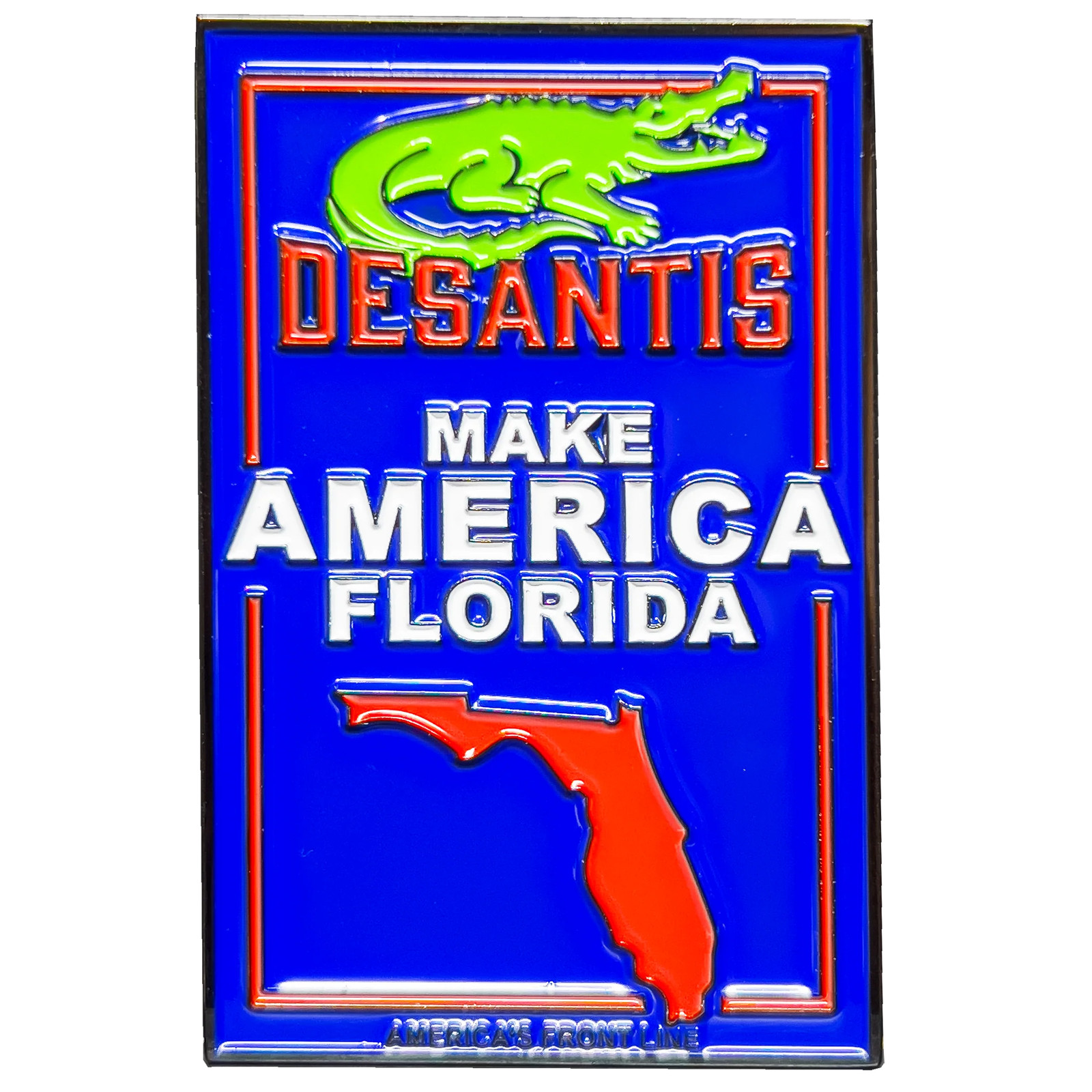 GL15-003 Governor Ron DeSantis Make America Florida Alligator Challenge Coin 202